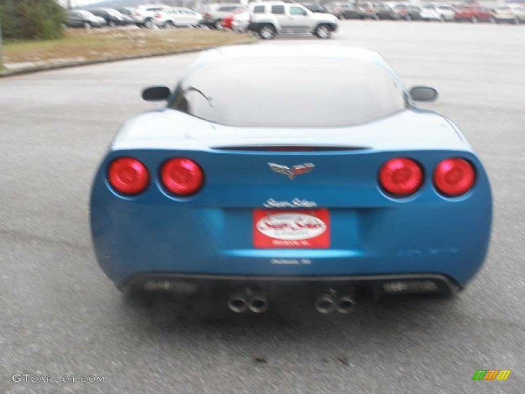 2011 Corvette Coupe - Jetstream Blue Tintcoat Metallic / Ebony Black photo #11