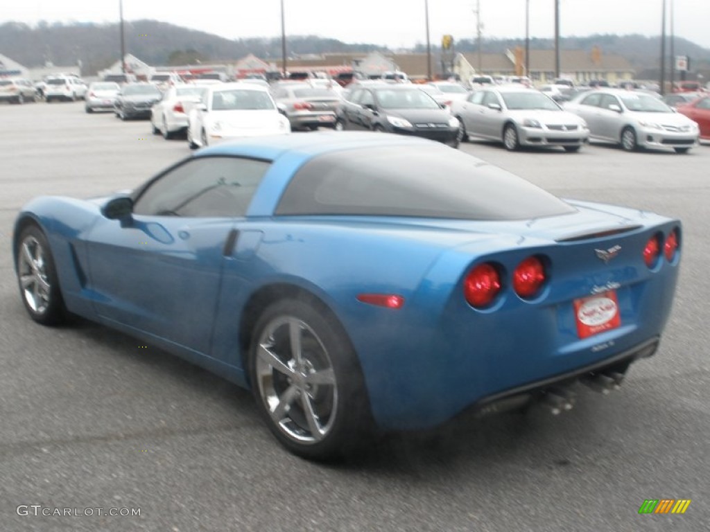 2011 Corvette Coupe - Jetstream Blue Tintcoat Metallic / Ebony Black photo #12