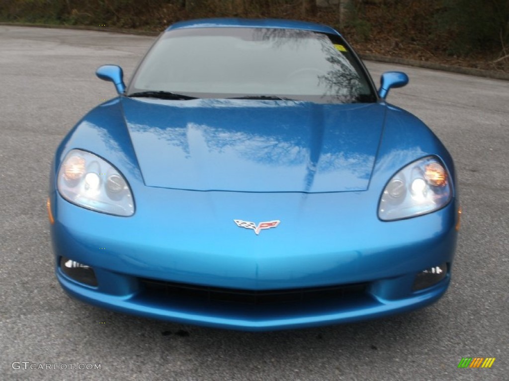 2011 Corvette Coupe - Jetstream Blue Tintcoat Metallic / Ebony Black photo #15