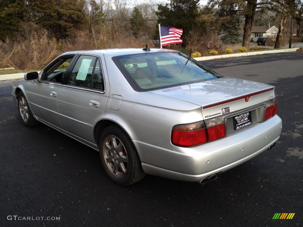 2002 Seville STS - Sterling Silver / Dark Gray photo #14