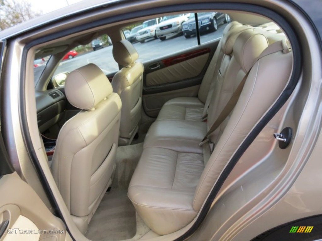 2001 Lexus GS 300 Rear Seat Photo #75198874
