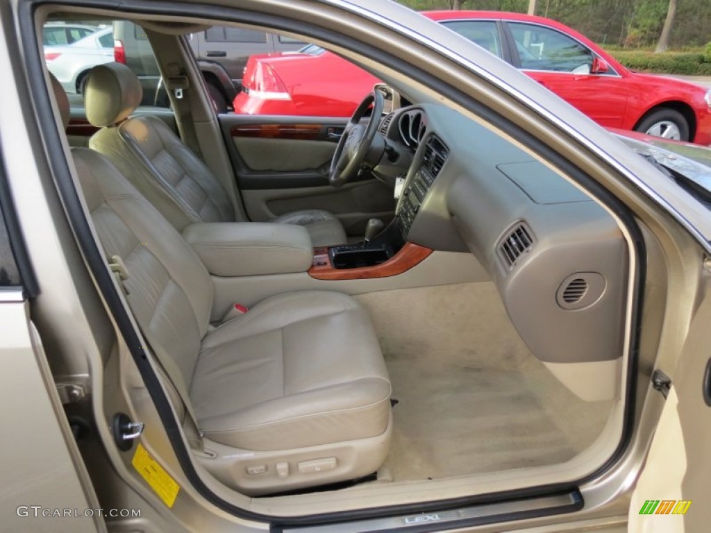 Ivory Interior 2001 Lexus GS 300 Photo #75198907