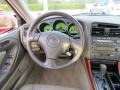 2001 Lexus GS Ivory Interior Dashboard Photo
