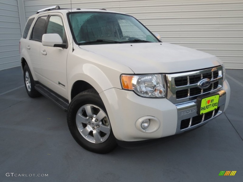2009 White Suede Ford Escape Hybrid Limited 75194221