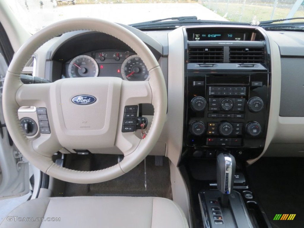 2009 Ford Escape Hybrid Limited Stone Dashboard Photo #75199585