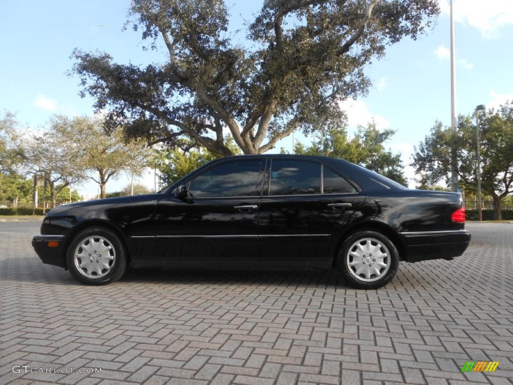 Black 1999 Mercedes-Benz E 320 Sedan Exterior Photo #75199758