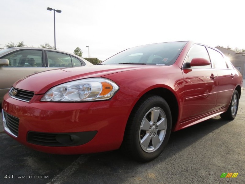 2011 Impala LT - Victory Red / Ebony photo #1