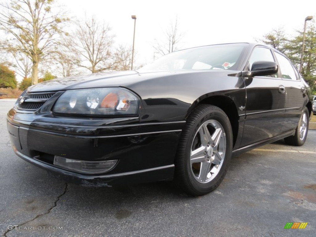 Black 2004 Chevrolet Impala SS Supercharged Indianapolis Motor Speedway Limited Edition Exterior Photo #75201042