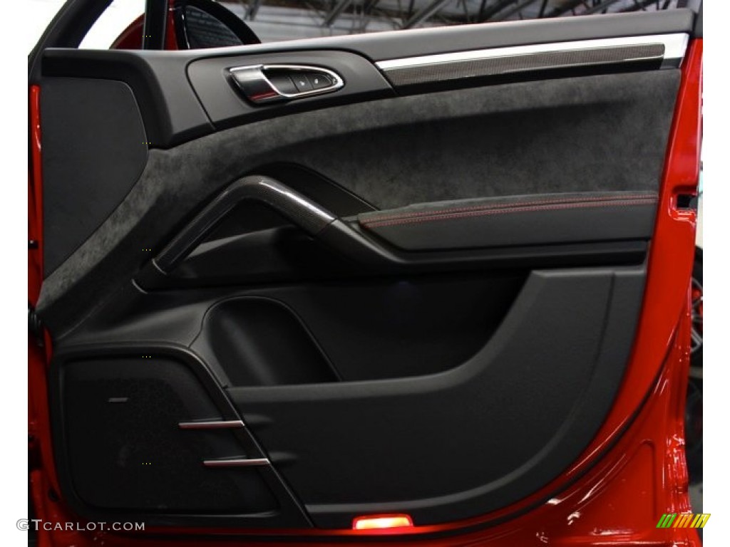 2013 Porsche Cayenne GTS Black Door Panel Photo #75201633