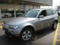 2007 Silver Grey Metallic BMW X3 3.0si  photo #1