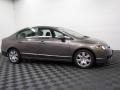 2011 Urban Titanium Metallic Honda Civic LX Sedan  photo #3