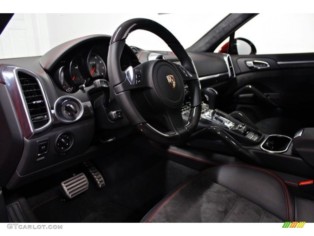 Black Interior 2013 Porsche Cayenne GTS Photo #75201783
