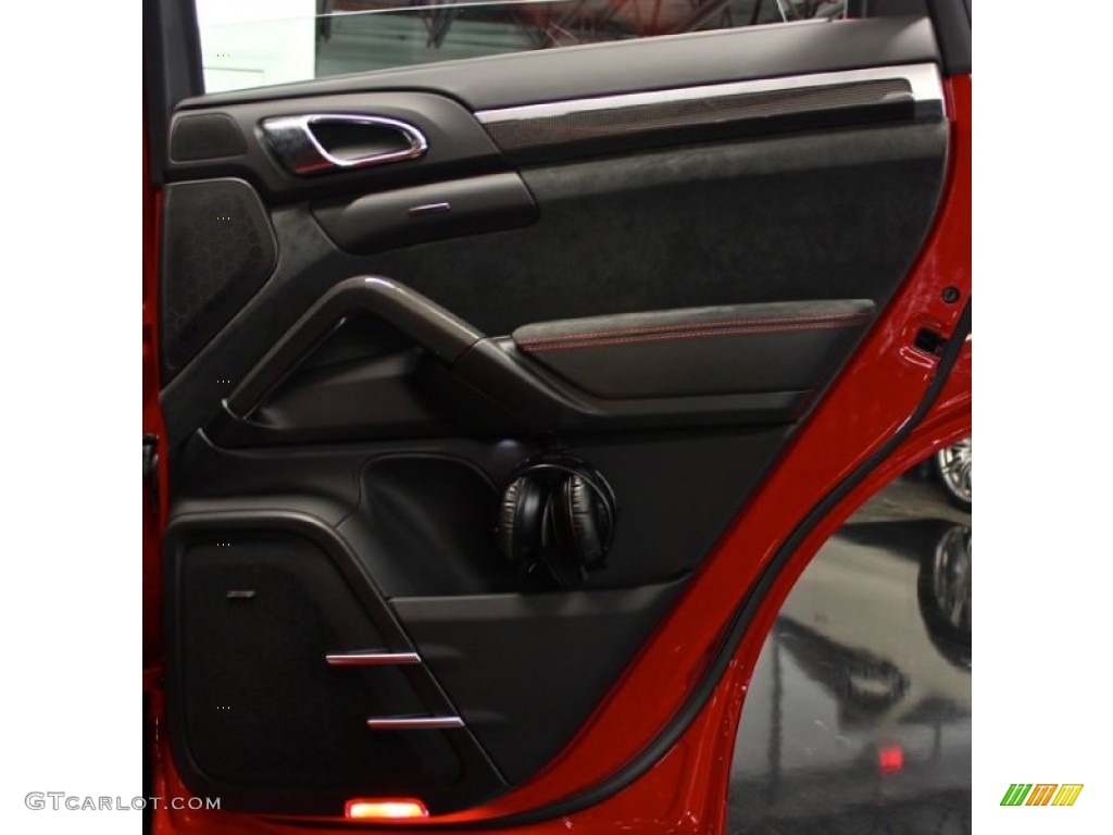 2013 Porsche Cayenne GTS Black Door Panel Photo #75202146