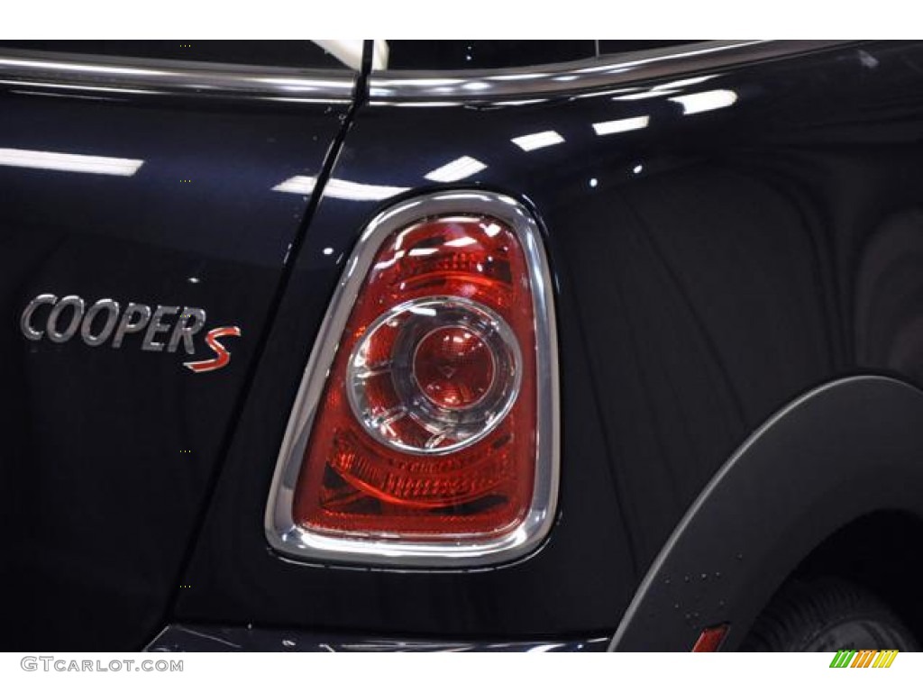 2013 Cooper S Hardtop - Reef Blue Metallic / Carbon Black photo #13