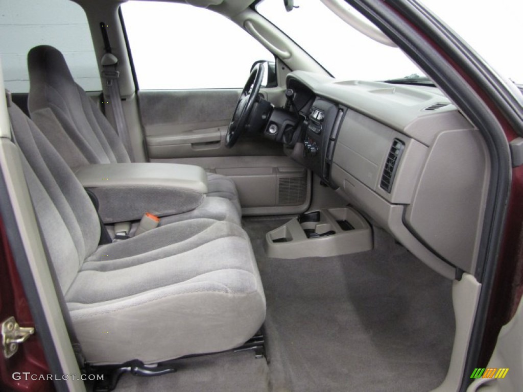 Dark Slate Gray Interior 2003 Dodge Dakota SLT Quad Cab Photo #75202371