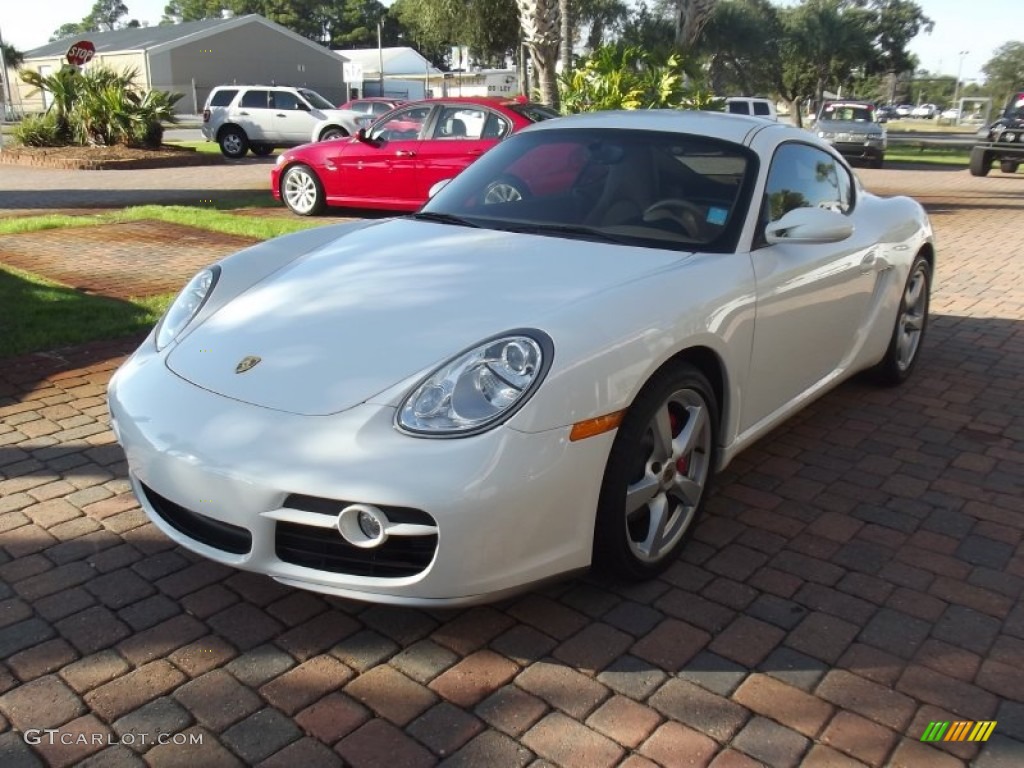 Carrara White 2006 Porsche Cayman S Exterior Photo #75202788