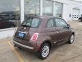 2012 Espresso (Brown) Fiat 500 Lounge  photo #16