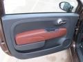 Pelle Marrone/Avorio (Brown/Ivory) Door Panel Photo for 2012 Fiat 500 #75203214