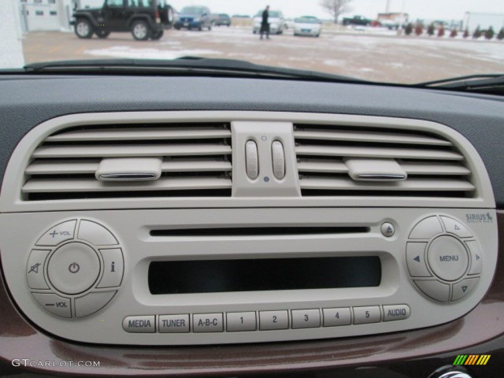 2012 Fiat 500 Lounge Audio System Photo #75203301