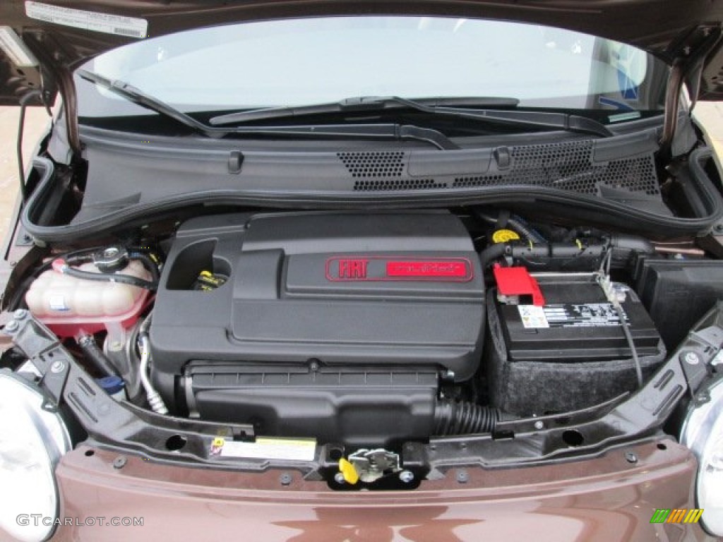 2012 Fiat 500 Lounge 1.4 Liter SOHC 16-Valve MultiAir 4 Cylinder Engine Photo #75203355