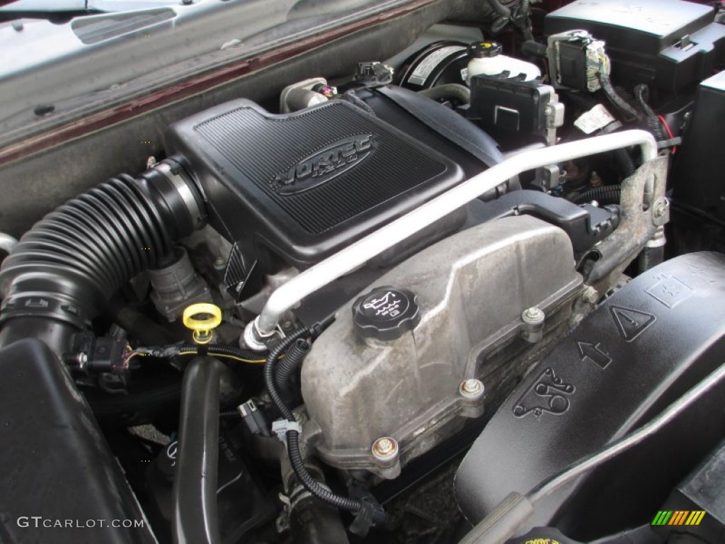 2006 GMC Envoy SLE 4x4 4.2 Liter DOHC 24 Valve Vortec Inline 6 Cylinder Engine Photo #75203421