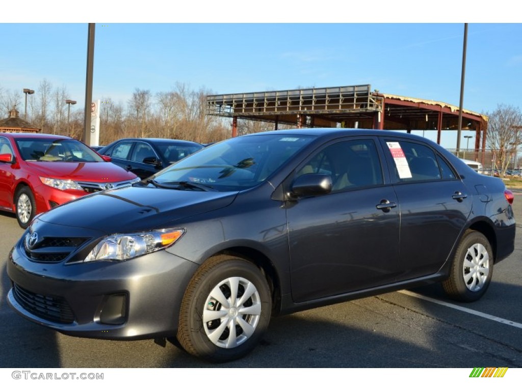 Magnetic Gray Metallic Toyota Corolla