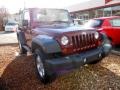 2010 Red Rock Crystal Pearl Jeep Wrangler Sport 4x4  photo #1