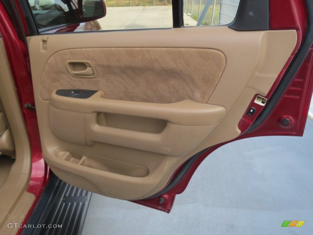 2004 CR-V EX 4WD - Chianti Red Pearl / Saddle photo #22