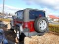 2010 Red Rock Crystal Pearl Jeep Wrangler Sport 4x4  photo #4