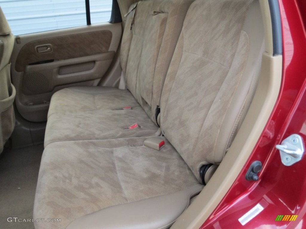 2004 CR-V EX 4WD - Chianti Red Pearl / Saddle photo #26
