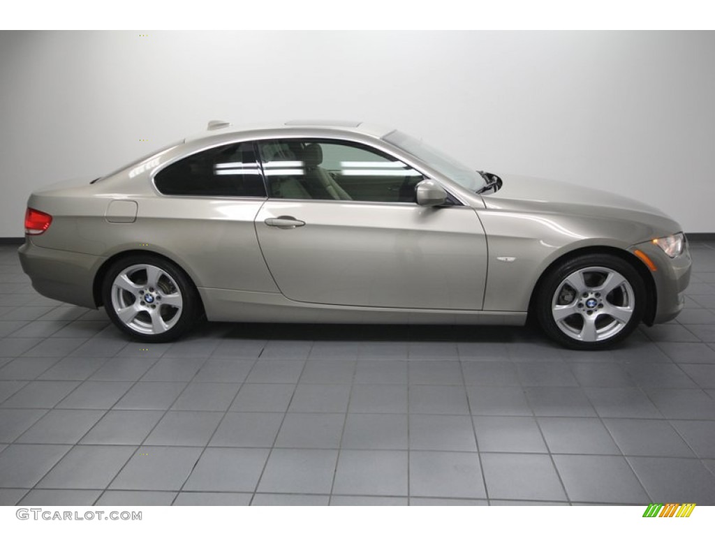 2010 3 Series 328i Coupe - Platinum Bronze Metallic / Beige photo #8