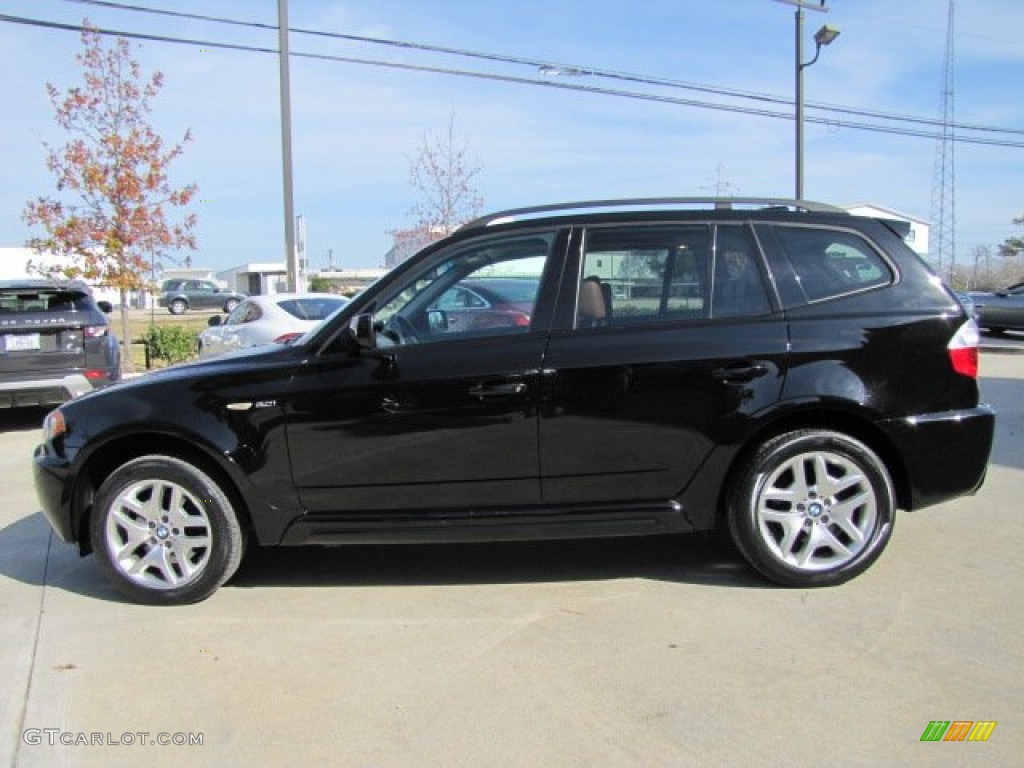 Jet Black 2006 BMW X3 3.0i Exterior Photo #75204921