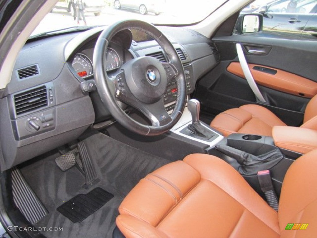 Terracotta Interior 2006 BMW X3 3.0i Photo #75204996