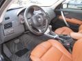 Terracotta 2006 BMW X3 3.0i Interior
