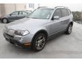 Silver Grey Metallic 2007 BMW X3 3.0si Exterior