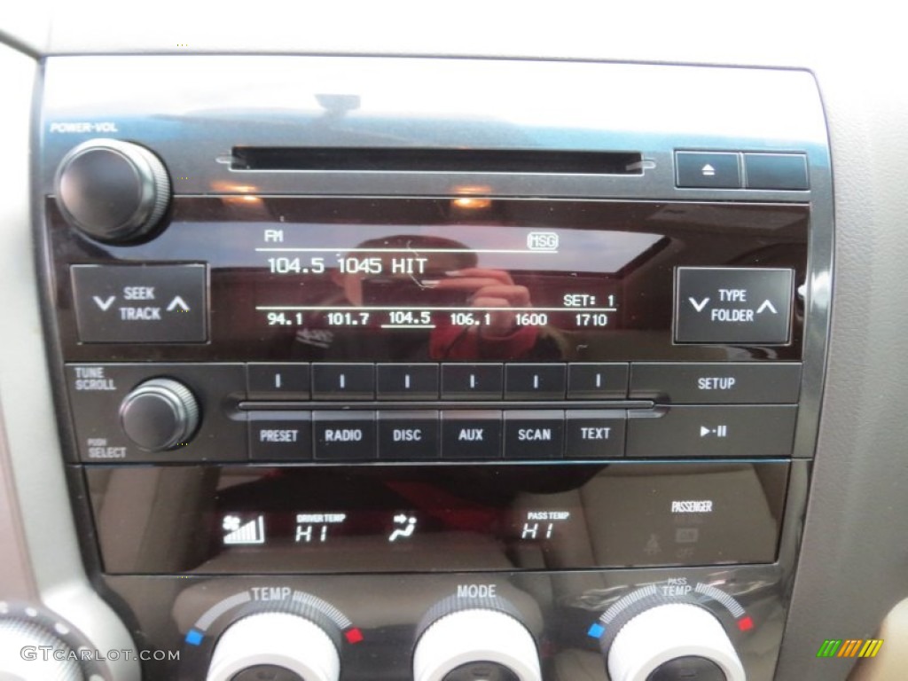 2010 Toyota Sequoia SR5 4WD Audio System Photos