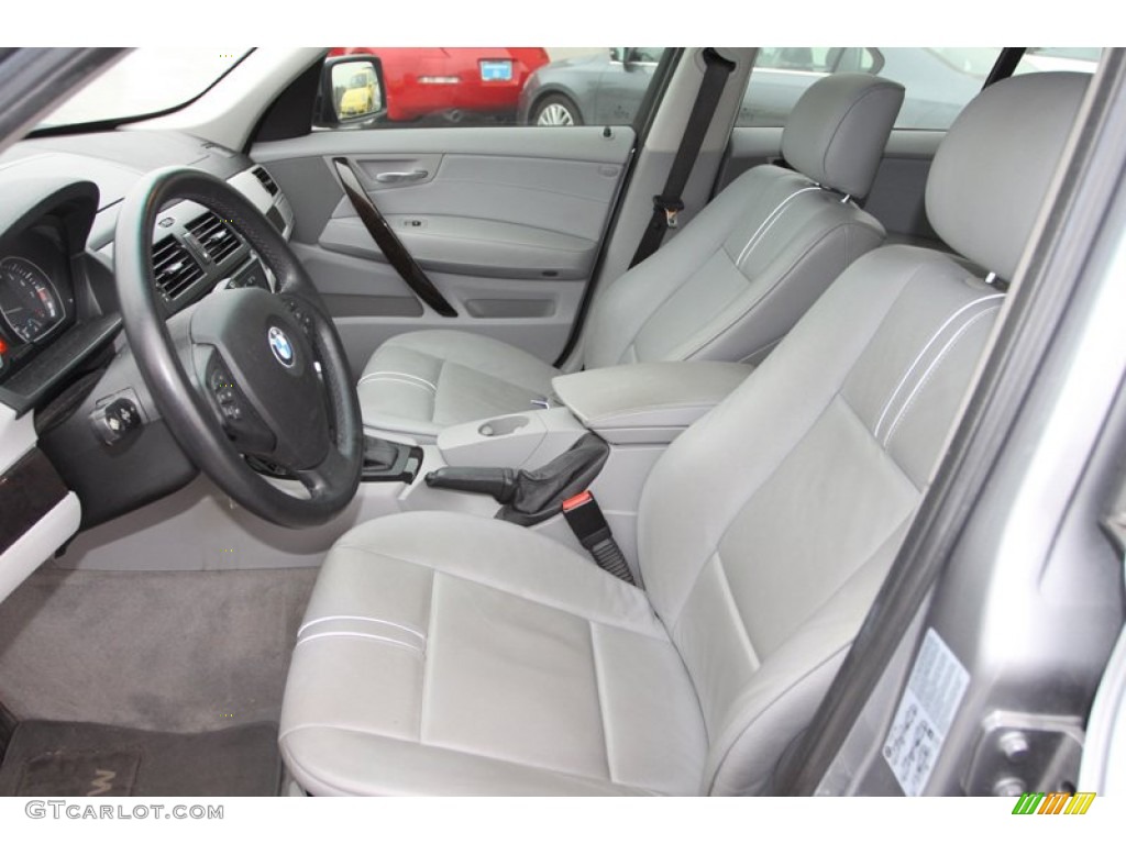 Grey Interior 2007 BMW X3 3.0si Photo #75205590