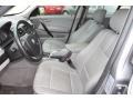 2007 BMW X3 Grey Interior Front Seat Photo