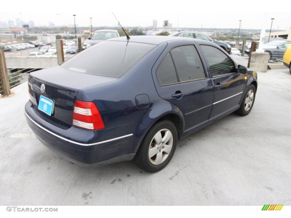 2004 Jetta GLS Sedan - Galactic Blue Metallic / Grey photo #9