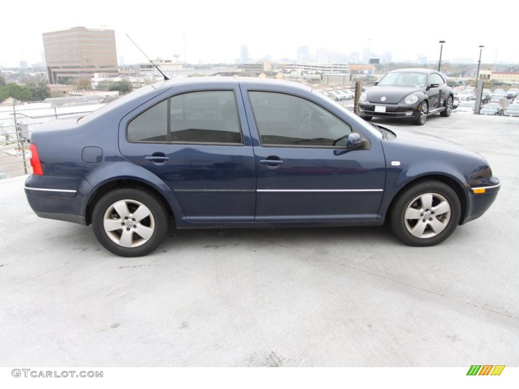 2004 Jetta GLS Sedan - Galactic Blue Metallic / Grey photo #10