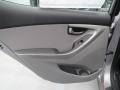 Gray 2013 Hyundai Elantra GLS Door Panel
