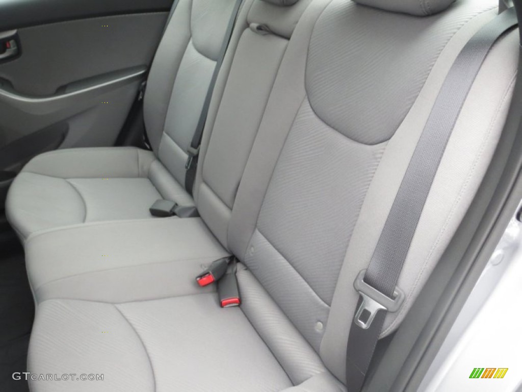 Gray Interior 2013 Hyundai Elantra GLS Photo #75206925