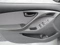 Gray 2013 Hyundai Elantra GLS Door Panel
