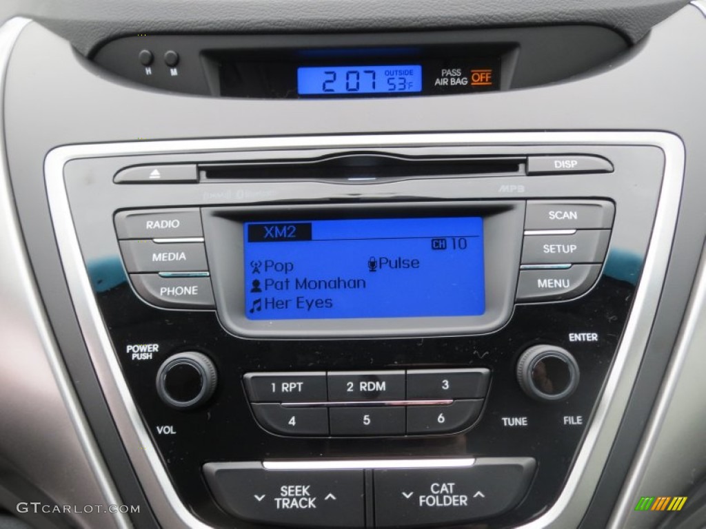2013 Hyundai Elantra GLS Controls Photo #75207024