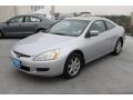 2003 Satin Silver Metallic Honda Accord EX V6 Coupe  photo #3