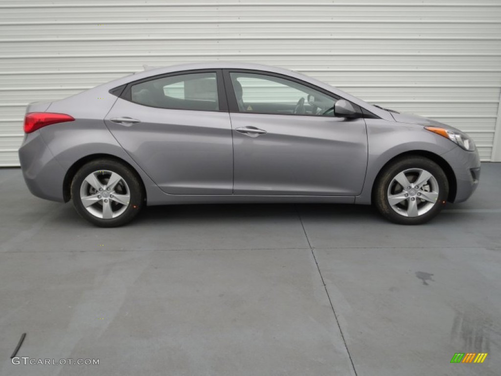 2013 Elantra GLS - Titanium Gray Metallic / Gray photo #2