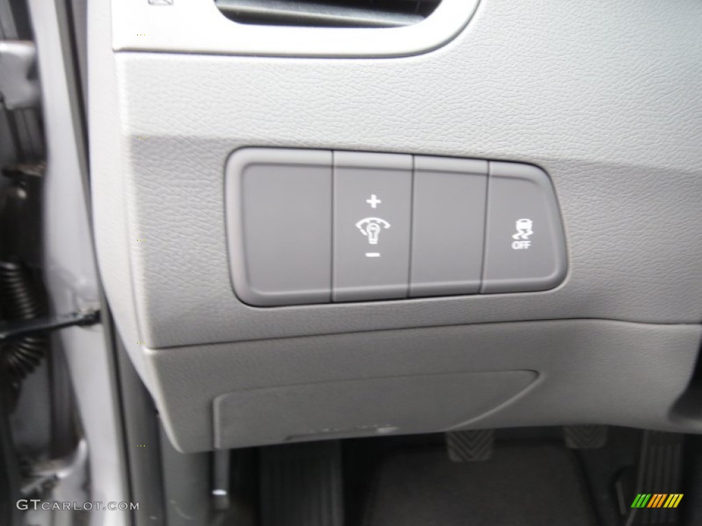 2013 Elantra GLS - Titanium Gray Metallic / Gray photo #31