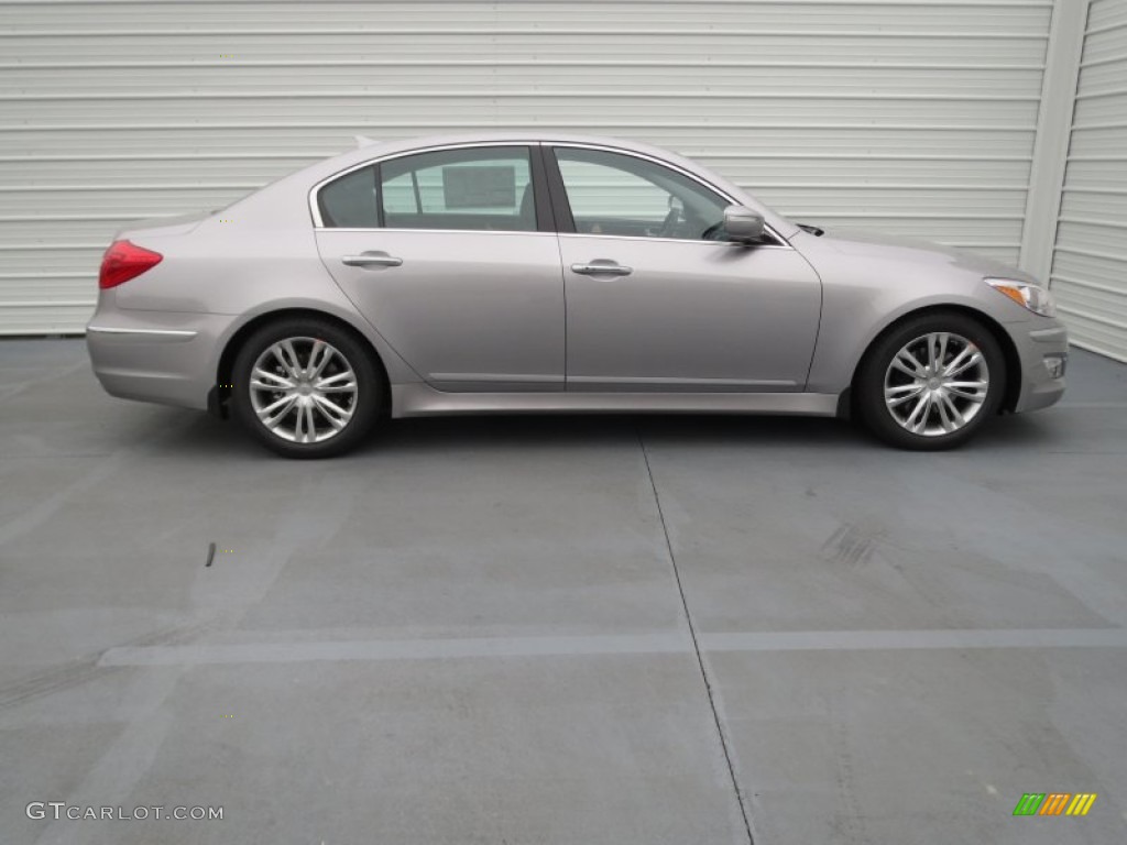 Titanium Gray Metallic 2013 Hyundai Genesis 3.8 Sedan Exterior Photo #75207648