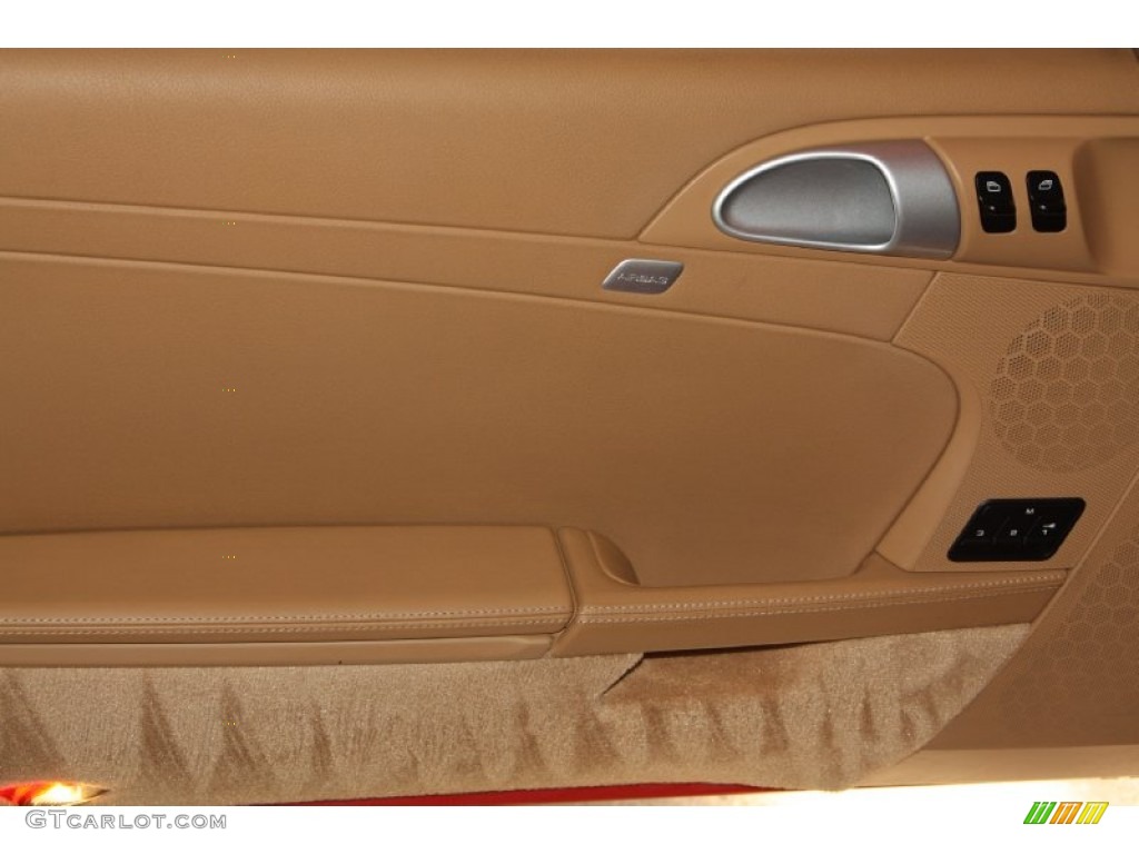 2007 Cayman S - Guards Red / Sand Beige photo #11