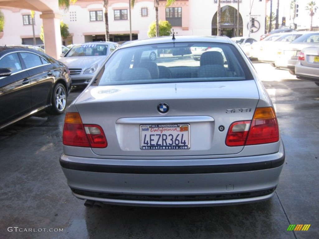 1999 3 Series 328i Sedan - Titanium Silver Metallic / Grey photo #3